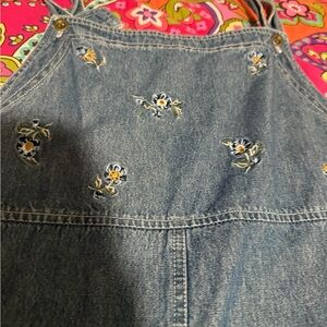 American Vintage Blue Denim Midi Dress with Pockets